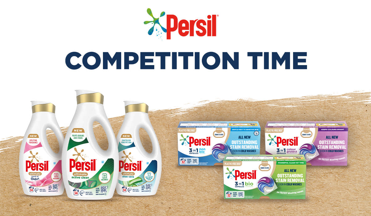 Persil Try our new ultimate liquids range tough on stains with image of pack shots