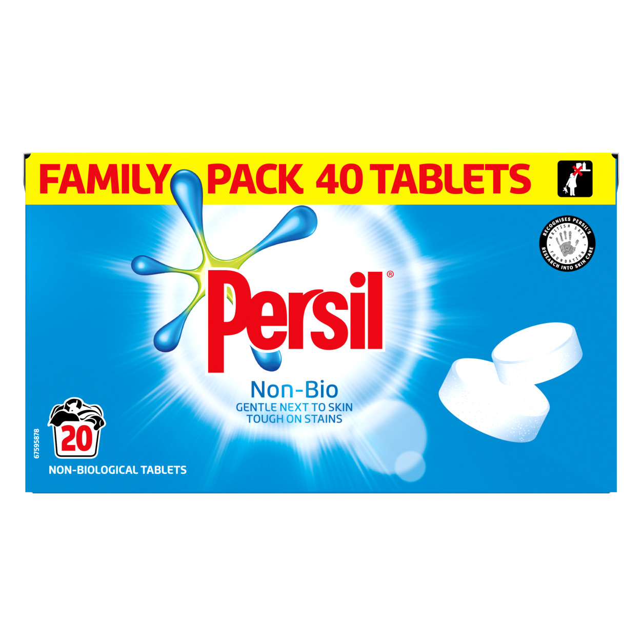 PERSIL NON BIO WASHING TABLETS packshot