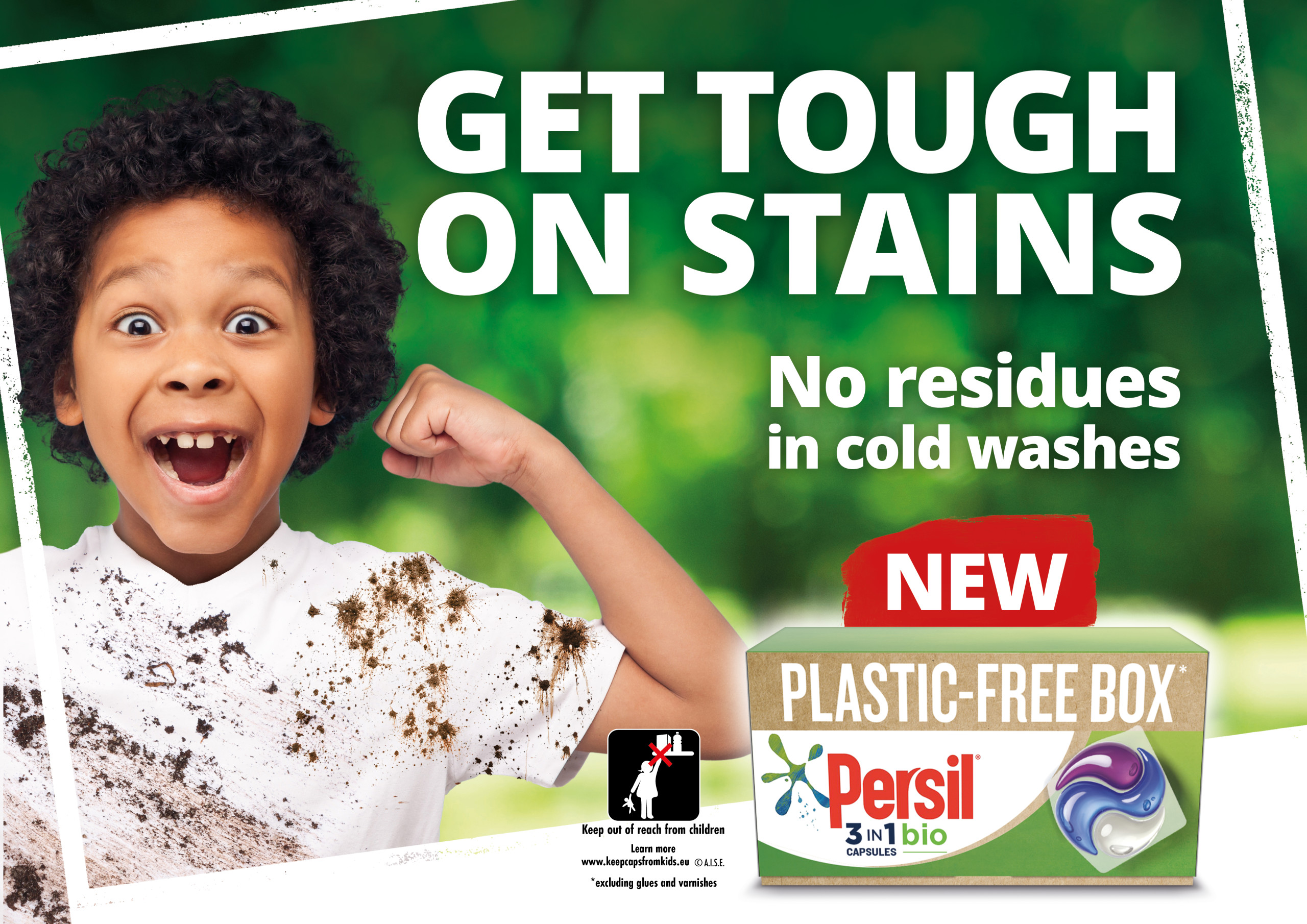 The benefits of using Persil on a quick or cold wash Persil