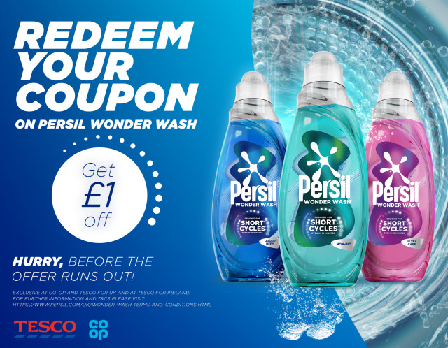 Persil Wonder Wash Coupon T&amp;Cs | Persil
