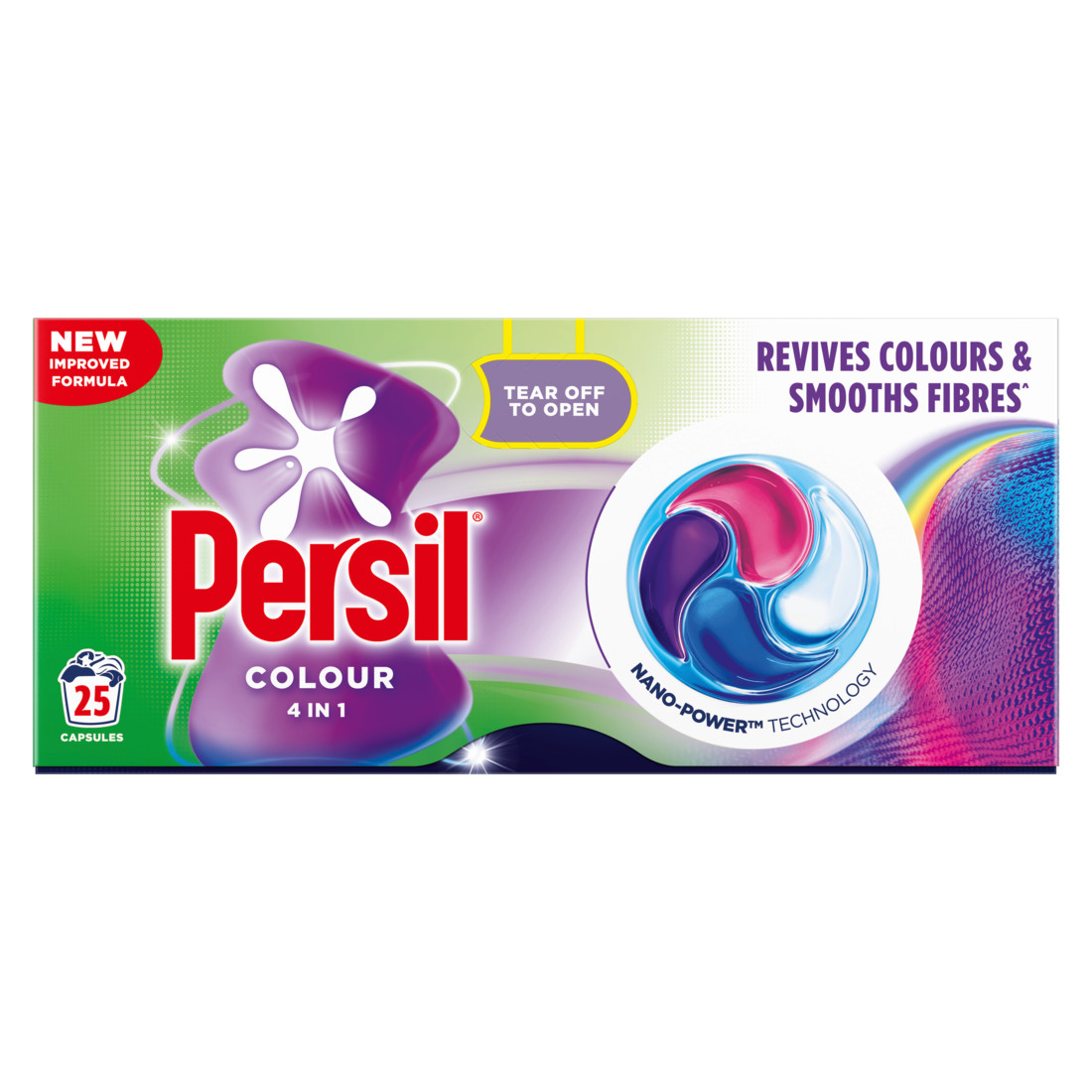 PERSIL COLOUR 4IN1 WASHING CAPSULES packshot