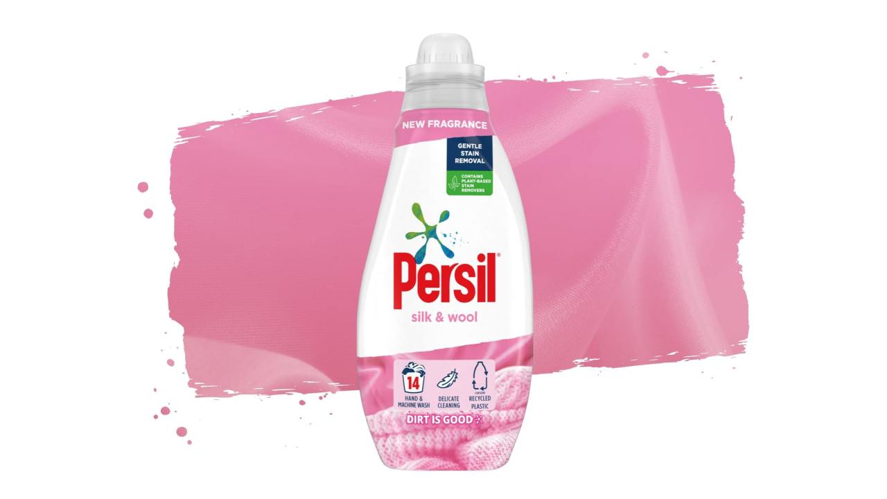 Persil silk and wool