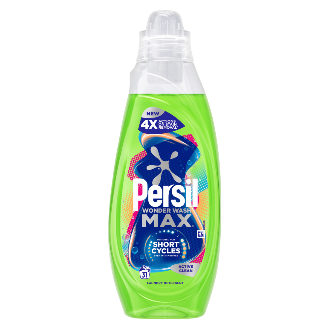 Wonder wash max active clean packshot