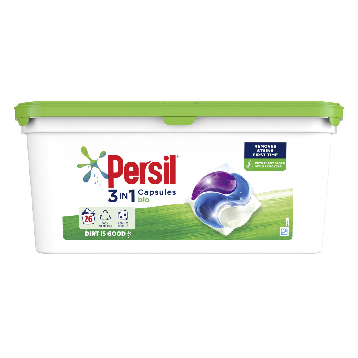 PERSIL BIO 3IN1 WASHING CAPSULES packshot