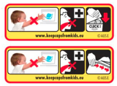 Capsule safety icon