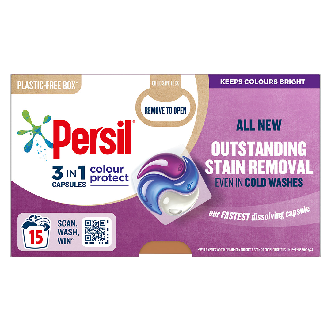 PERSIL COLOUR 3IN1 WASHING CAPSULES packshot